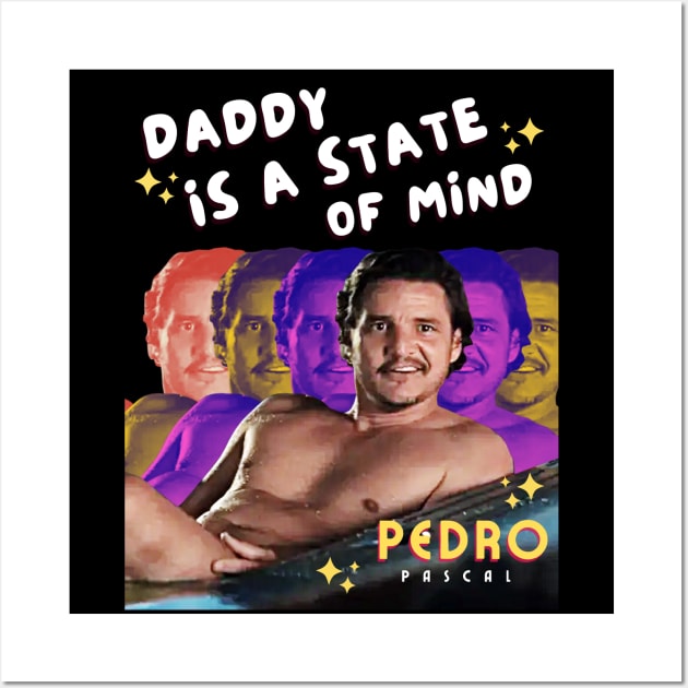 Daddy is a state of mind Wall Art by sticker happy